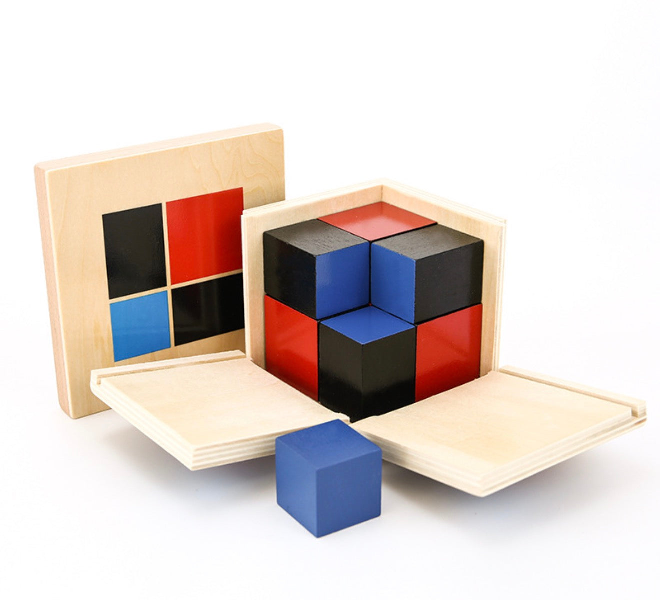 Binomial Wooden Blocks